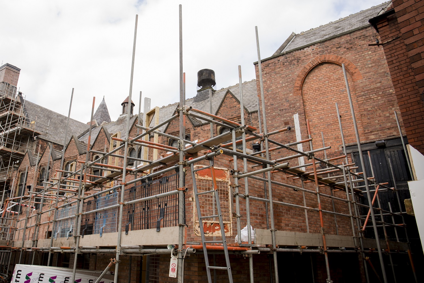 The New Back Stage Area On Station Back Lane