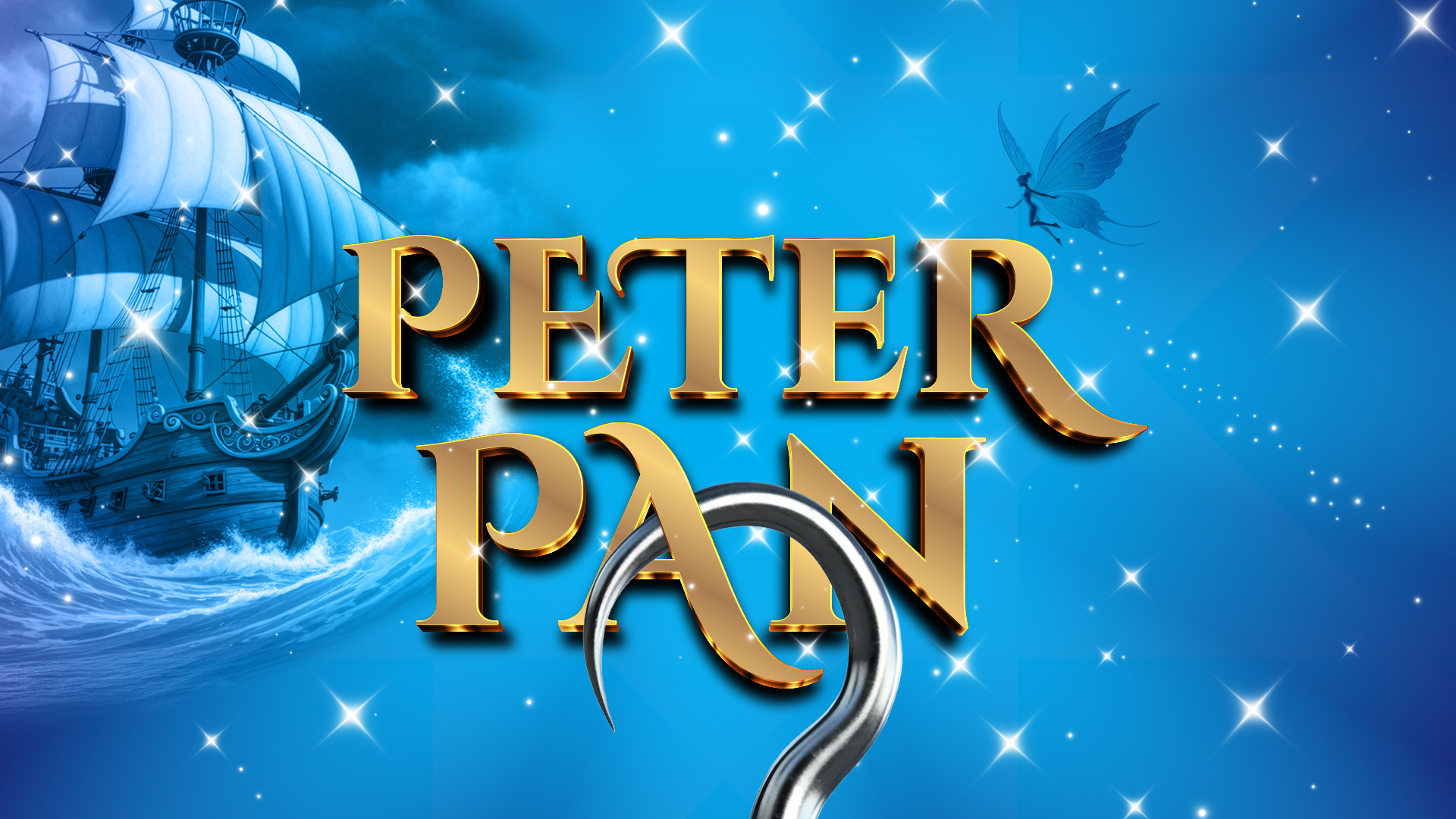 Peter Pan Title Treatment 1920X1080px